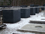 Plac produkacja szamb betonowych Bielawa
